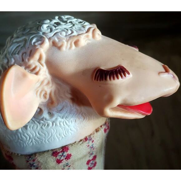 Vintage Hand Puppet 1960 LambChop Shari Lewis Tarcher Productions - Picture 4 of 12